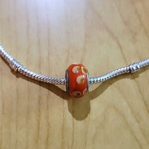Retired pandora bead sterling silver